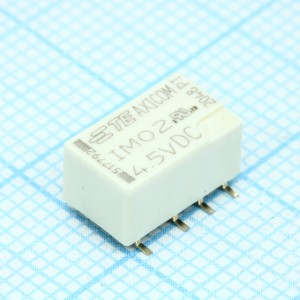 1462037-9, Сигнальное реле 2А две контактных группы на переключение катушка 4.5В без защелки для поверхностного монтажа