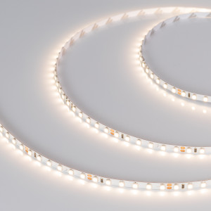 Лента RT-A120-5mm 24V Day4000 (9.6 W/m, IP20, 2835, 5m) 015648(2), Светодиодная узкая лента RT-A120, открытая. Светодиоды 2835, 120 шт/м (600 шт на 5 м), белая плата, ширина 5 мм, скотч 3M. Цвет ДНЕВНОЙ 4000 K, цветопередача CRI>85, угол 120°. Питание 24V, мощность 9.6 Вт/м (48 Вт на 5 м). Размеры 5000x5x1.5 мм