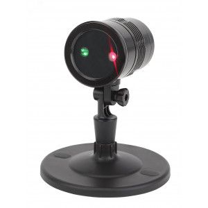 ENIOP-01 Проектор Laser Метеоритный дождь мультирежим 2 цвета, 220V, IP44 (16/288) Б0041642