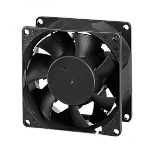 PMD1208PMB1-A.(2).GN, Вентиляторы постоянного тока DC Fan, 80x38mm, 12VDC, 84.1CFM, 9.1W, 55.2dBA, 5700RPM, 0.74inch H2O, 2Ball Bearing, Auto Restart