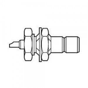 5158-5010-09, РЧ соединители / Коаксиальные соединители SMB BLKD JACK RECPT