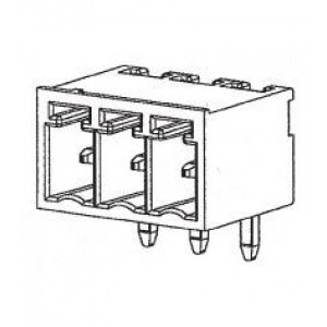 284541-6, Съемные клеммные колодки 6 POS TERMI-BLOK 900 SF 3 81 m