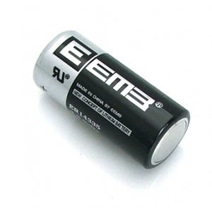 ER14335 3.6V, Li, SOCl2 батарея типоразмера 2/3AA, 3.6В, 1.65Ач, стандартная форма, -55...85 °C