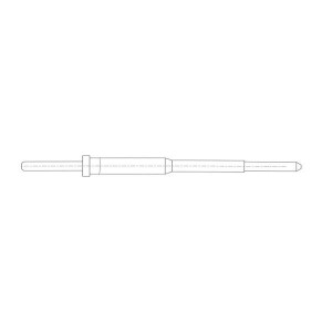 211350300, Круговой мил / технические характеристики контактов Pin Contact, Sz 20, Mnt Flange, Straight