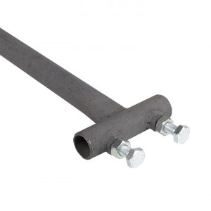 Держатель мачты молниеприемника к стене, D=40мм, вынос 530мм PROxima lp-530-04018-sp