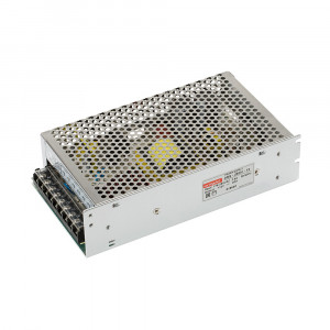 Блок питания HTS-250M-12 (12V, 20A, 240W) 020819, Источник напряжения с гальванической развязкой для светодиодных изделий. Входное напряжение 176-264 VAC. Выходные параметры: 12 В, 20 А, 240 Вт. Встроенный PFC >0,5. Негерметичный алюминиевый сетчатый корпус IP 20. Габаритные размеры длина 199 мм, ширина