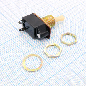 Т1-1, Тумблер 6А,220В,1замыкание АГ0.360.407 ТУ