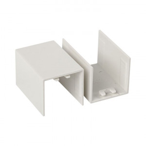 Соединитель (25х25) (4 шт) белый EKF-Plast