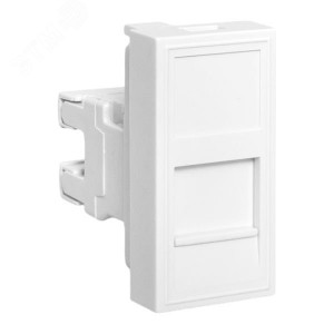 Розетка RJ45 кат. 5e, 1 модуль EKF