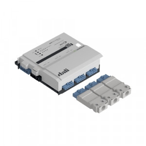 Модуль FLEX-0/3DA AC Z, Модуль расширения gesis FLEX, DALI, 3 управляемых выхода (с питанием), разъемы для подключения в комплекте, монтаж DIN35, для работы требуется базовый модуль