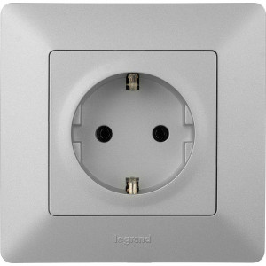 Рамка 1-м Valena Life универсальная алюм. 754137