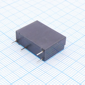 ALDP124W, Реле силовое катушка 24В 5A один контакт на замыкание 20.5x7.2x15.3мм монтаж в отверстие