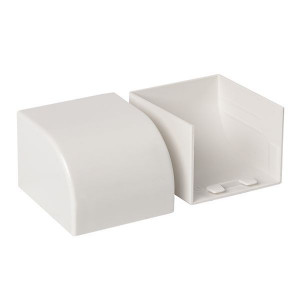 Заглушка (60х40) (4 шт) белая EKF-Plast