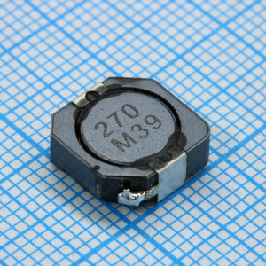 CDRH104RNP-270NC, Силовая SMD индуктивность 270мкГн ±30% 2.6A c магнитным экраном