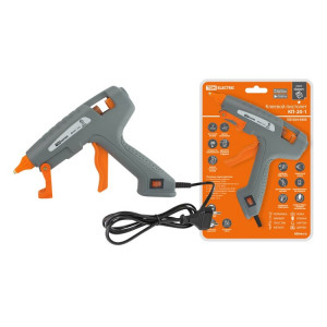 Клеевой пистолет КП-20-1, 7 мм, подставка, выключатель, шнур 1,3 м, 20 Вт, Т=220 С "Гранит" SQ1024-0303