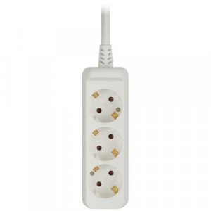 Удлинитель 3х10м с заземл. 16А IP20 U-3e-10m-3х1 ПВС 3х1 Б0028373