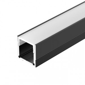 Профиль SL-SLIM20-H20-2000 BLACK 047632, Алюминиевый  профиль для светодиодных лент и линеек. Цвет - чёрный RAL9005 (порошковая окраска). Габаритные размеры (LхWхH): 2000x20x20 мм. Ширина площадки для ленты 15 мм. Экраны, заглушки и другие аксессуары приобретаются отдельно. Цена за 1 метр.