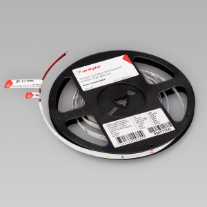 Лента RT-A30-8mm 24V Warm2400 (2.9 W/m, IP20, 2835, 5m) 024111(2), Светодиодная лента RT-A30, открытая. Светодиоды 2835, 30 шт/м (150 шт на 5 м), белая плата, ширина 8 мм, скотч 3M. Цвет ТЁПЛЫЙ 2400 K, цветопередача CRI>85, угол 120°. Питание 24V, мощность 2.9 Вт/м (14.5 Вт на 5 м). Размеры 5000x8x1.5 мм. Мин. отрезок 16
