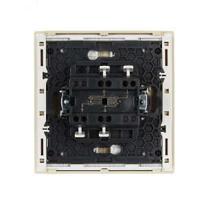 FORTE&PIANO Выключатель 1-клавишный перекрестный 10А FP412 ваниль IEK FP-V13-0-10-1-K10