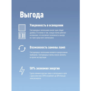 Лампа светодиодная 24Вт T8 4000К нейтр. бел. G13 220В 1500мм КОСМОС Lksm_LED24wG13T840GL