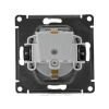 Розетка 1-м СП AtlasDesign Aqua 16А IP44 с заземл. защ. шторки с крышкой механизм бел. SE ATN440146