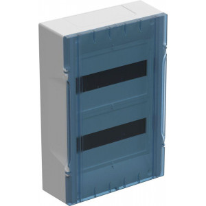 Корпус пластиковый навесной на 24 модуля ЩРН-П-24 IP40 KREPTA 5 KR5-KP12-N-24-41