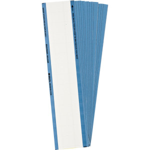 brd149356, WO-24-PK этикетки для калибровки, материал В-500, матовая виниловая ткань, цвет-белый, размер 38.1х15.9мм, 350 шт/упак.