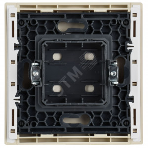 FORTE&PIANO Заглушка с суппортом FP441 ваниль IEK FP-PL10-K10