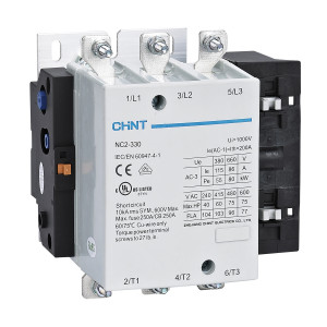 Контактор NC2-330 330А 400В/АС3 50Гц (R) 236067