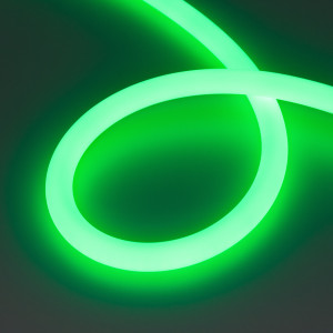 Лента герметичная MOONLIGHT-TOP-G280-D18mm 24V RGB 360deg (13 W/m, IP65, 3838, 5m, wire x1) 038762, Гибкая герметичная лента (неон серии MOONLIGHT), сечение 18х18 мм. Светодиоды SMD 3838 280 шт/м. Цвет свечения RGB, угол излучения 360°. Мощность 13 Вт/м, питание 24 В. Класс пылевлагозащиты IP65. Размеры 5000х18х18 мм. Резка не предусмотрена. Изгиб согла