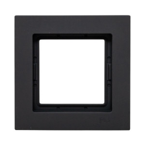 1 - местная рамка, IP44, ч-рная, пластик Эпика EKF UP1-FPB-01-44