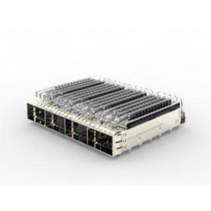 2170790-3, Соединители для ввода/вывода CAGE ASSY 1X4 QSFP28 SPRING HS LP