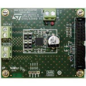 EVAL6206Q, Средства разработки интегральных схем (ИС) управления питанием PowerSPIN L6206Q Dual Full Bridge DRV