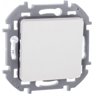 Выключатель кнопочный Inspiria 6А 250В без фиксации НО/НЗ механизм бел. IEK 673690