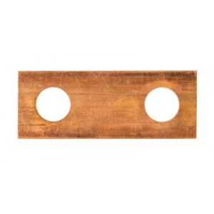 Соединительная перемычка VB RFK 1 185 2, Соединительная перемычка, 2 полюса, неизолированная, болтовая, для клемм: RFK 1/185... S35