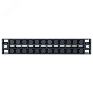 Терминал клеммный TB-4512 до 4.5кв.мм 45А 12 клеммных пар tb-4512