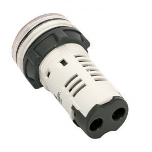 Матрица светодиодная AD16-22HS белая 24В AC/DC IP65 ROxima ledm-ad16-w-24-65, Лампа индикаторная светодиодная