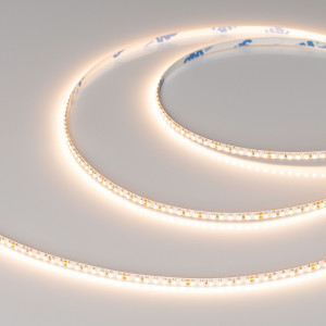 Лента MICROLED-M266-4mm 24V Warm2700 (12 W/m, IP20, 2216, 5m) 037825, Светодиодная лента MICROLED-M266, открытая IP20. Светодиоды 2216, 266 шт/м (1330 шт на 5 м), белая плата 4 мм, скотч 3M. Цвет ТЁПЛЫЙ 2700 K , цветопередача CRI>90, угол 120°. Питание 24 В, мощность 12 Вт/м (60 Вт на 5 м). Размеры 5000x4x1.6 мм. Мин.отрезо