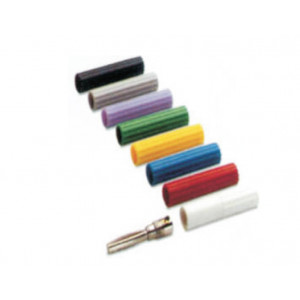 Тестовое гнездо PS-2.3(BK), Тестовое гнездо для клемм UPUN, с диаметром отверстия 2,3 мм, изолированное, цвет: черный