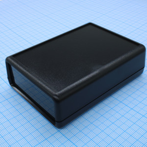 G519B(BC)-1$, Корпус приборный с батарейным отсеком, носимый, материал: ударопрочный пластик ABS, одна панель 