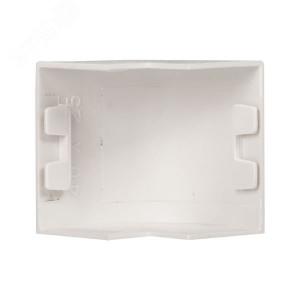Угол внешний (40х25) (4 шт) белый Plast obw-40-25x4