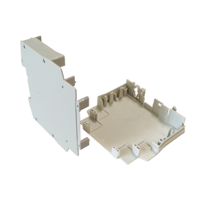 Боковая секция корпуса 01.004.5000.0, Боковая секция корпуса для РЭА, габариты, Ш х В х Г (мм): 22,5 x 96,5 x 114 , пластик, цвет: серый, серия wiebox STANDARD