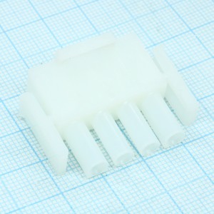 1-480702-0, Корпус разъема, Серия Universal MATE-N-LOK, розетка, 4 вывод(-ов), 6.35 мм