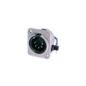 NC5MDM3-V-BAG, Разъемы XLR 5C MALE PC MT