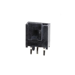 105309-1303, Проводные клеммы и зажимы NanoFit Hdr VT 3Ckt SR KNK Pns Blk 30Au