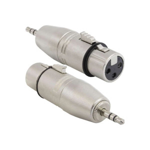 JD-486 / XLR 3P F-MINI JACK 3.5 M