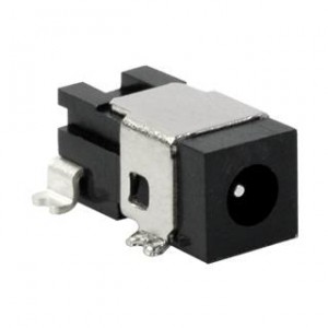 PJ-032H-SMT-TR, Соединители питания для постоянного тока power jack, 0.65 x 2.8 mm, horizontal, SMT, high current, 1 switch, w/ shielding, T&R package