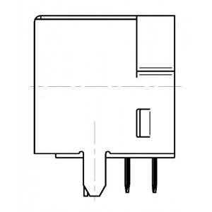 5749267-1, Цилиндрические разъемы DIN 8P R/A RCPT CONN