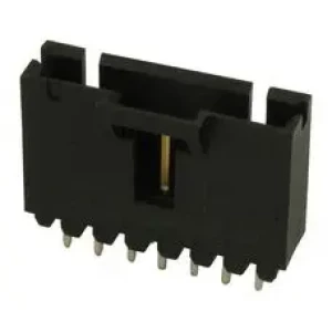 5-103735-6, Соединитель защищенный (4 стороны) 7 контакт(-ов) 2.54мм луженый прямой монтаж в отверстие коробка/туба