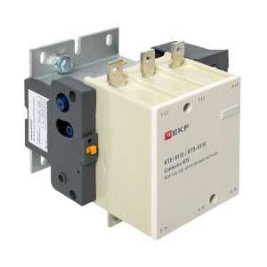Контактор КТЭ 115А кат. 230В AC 1НО ctr-b-115